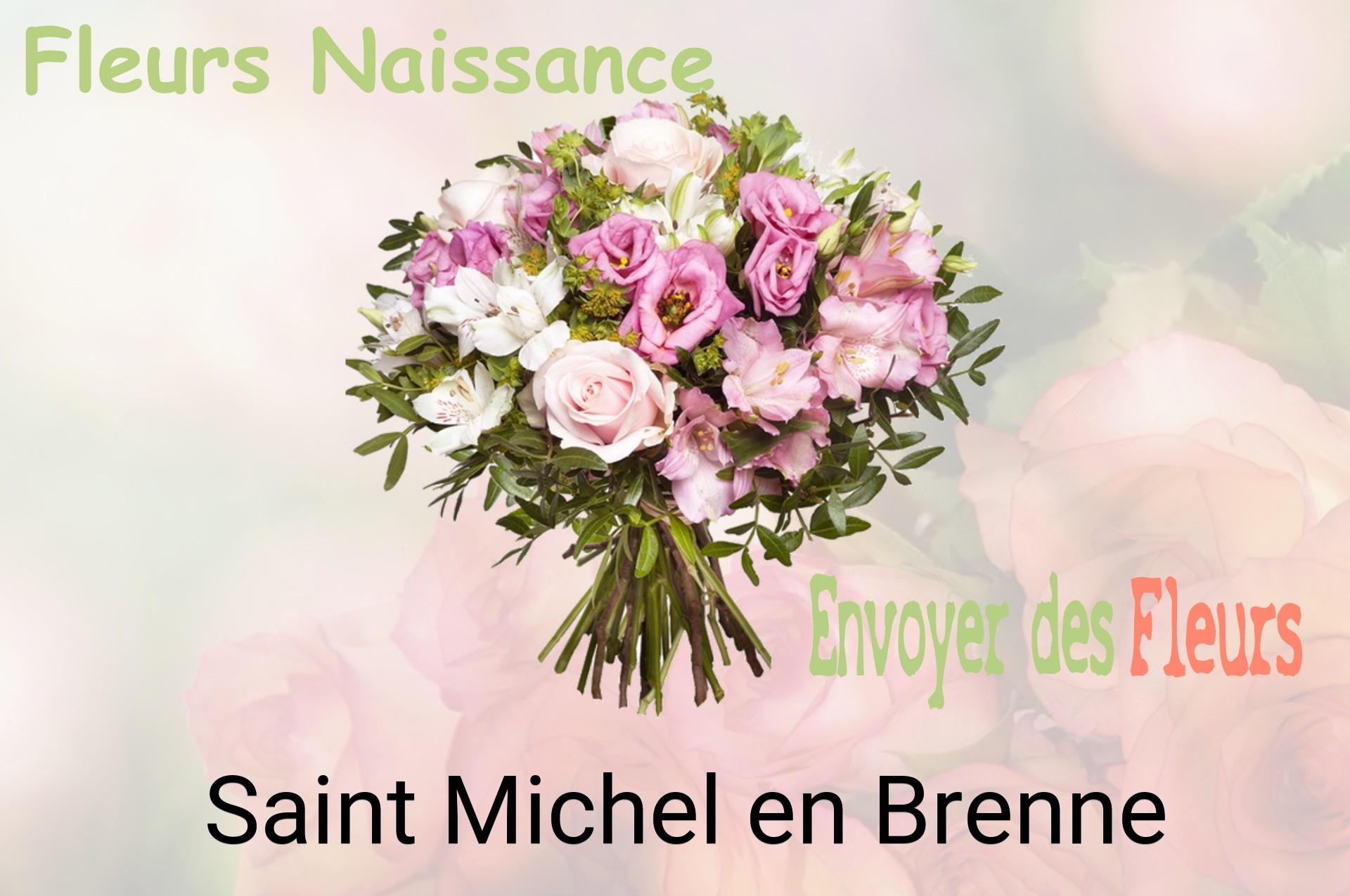 Bouquet de fleurs de naissance livré à Saint-Michel-en-Brenne
